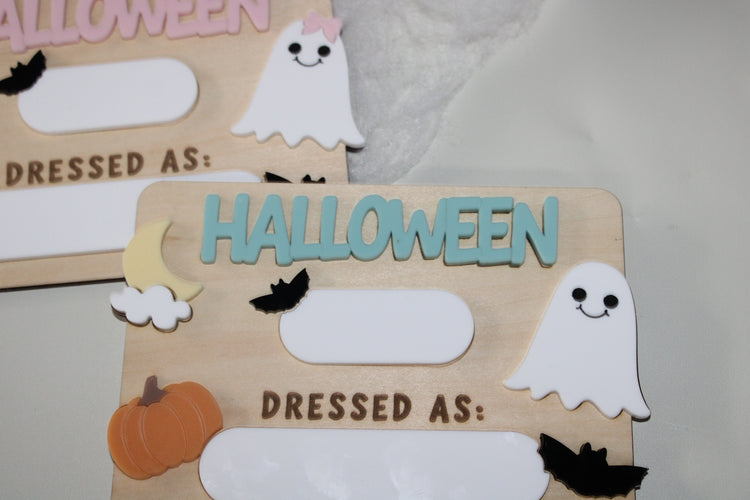 Halloween Dress-Up Photo Prop Board