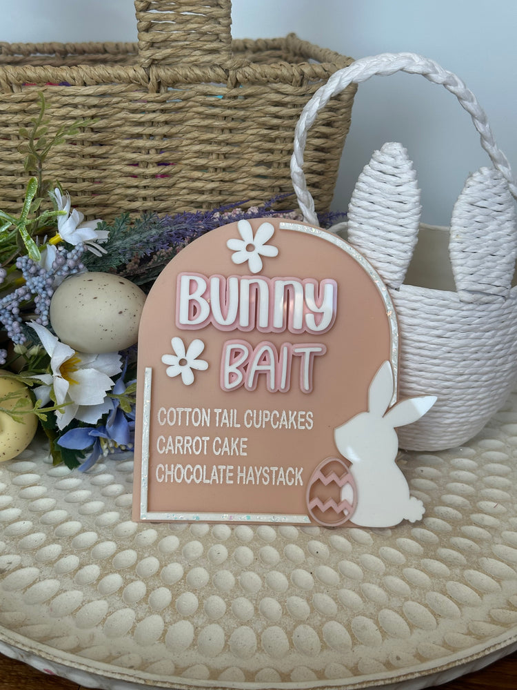 Bunny bait plaque