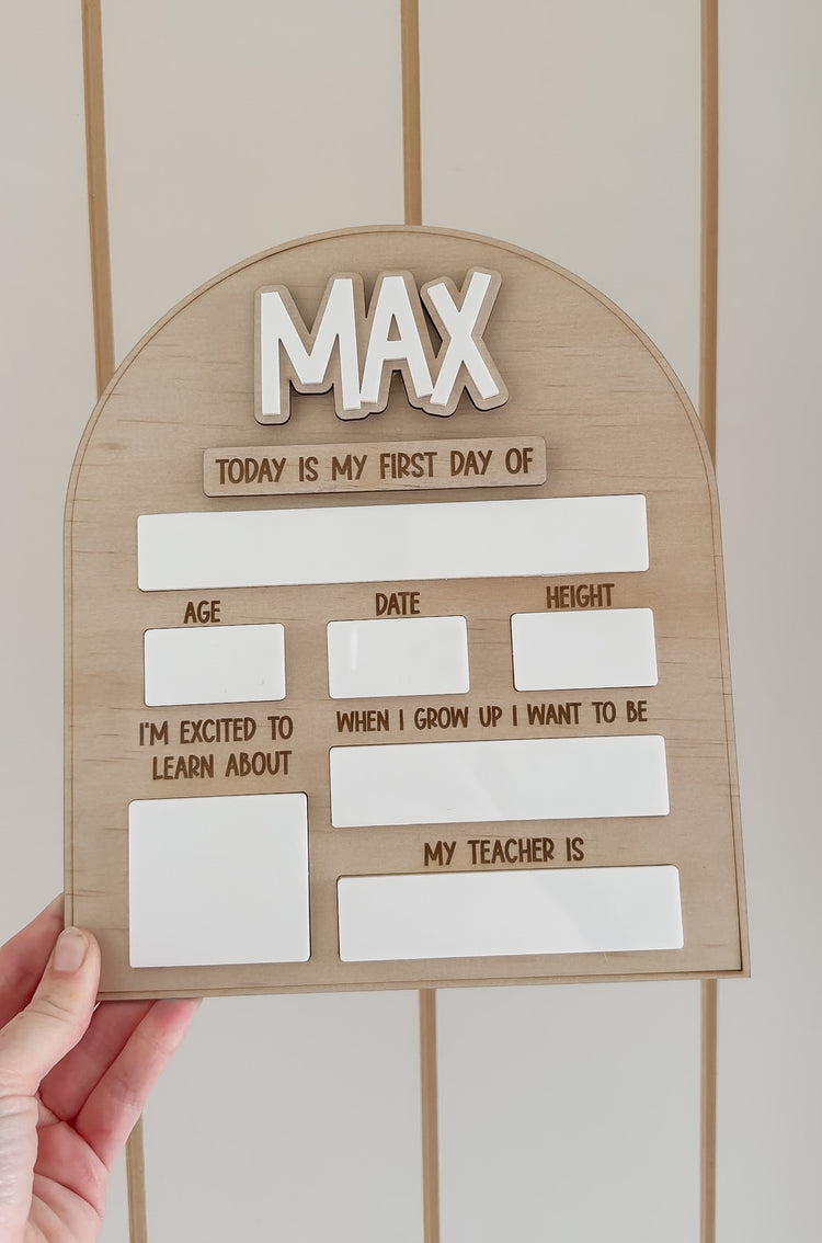 First day / last day