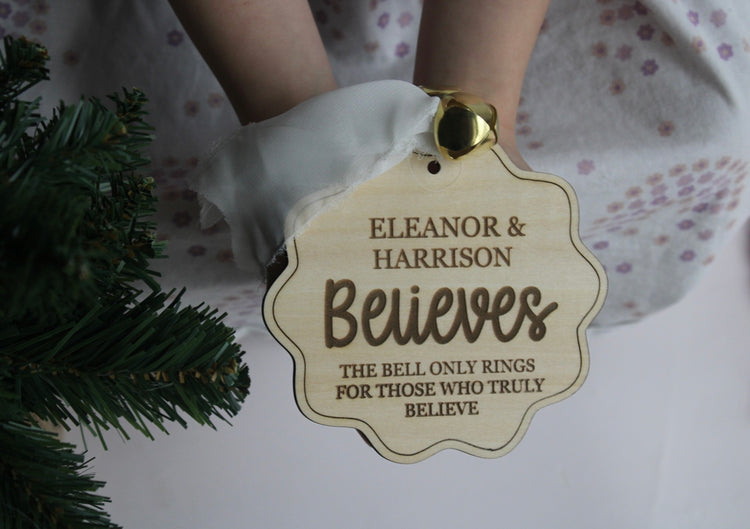 True Believers Christmas Plaque