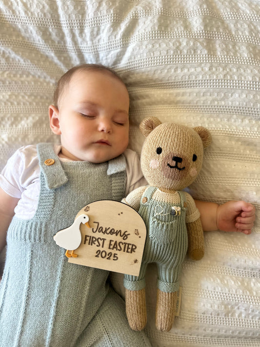 My first Easter plaque