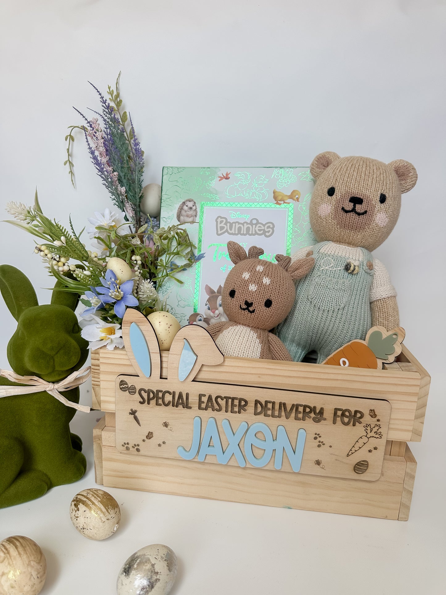 Easter crate PLAQUE ONLY NO CRATE INCLUDED