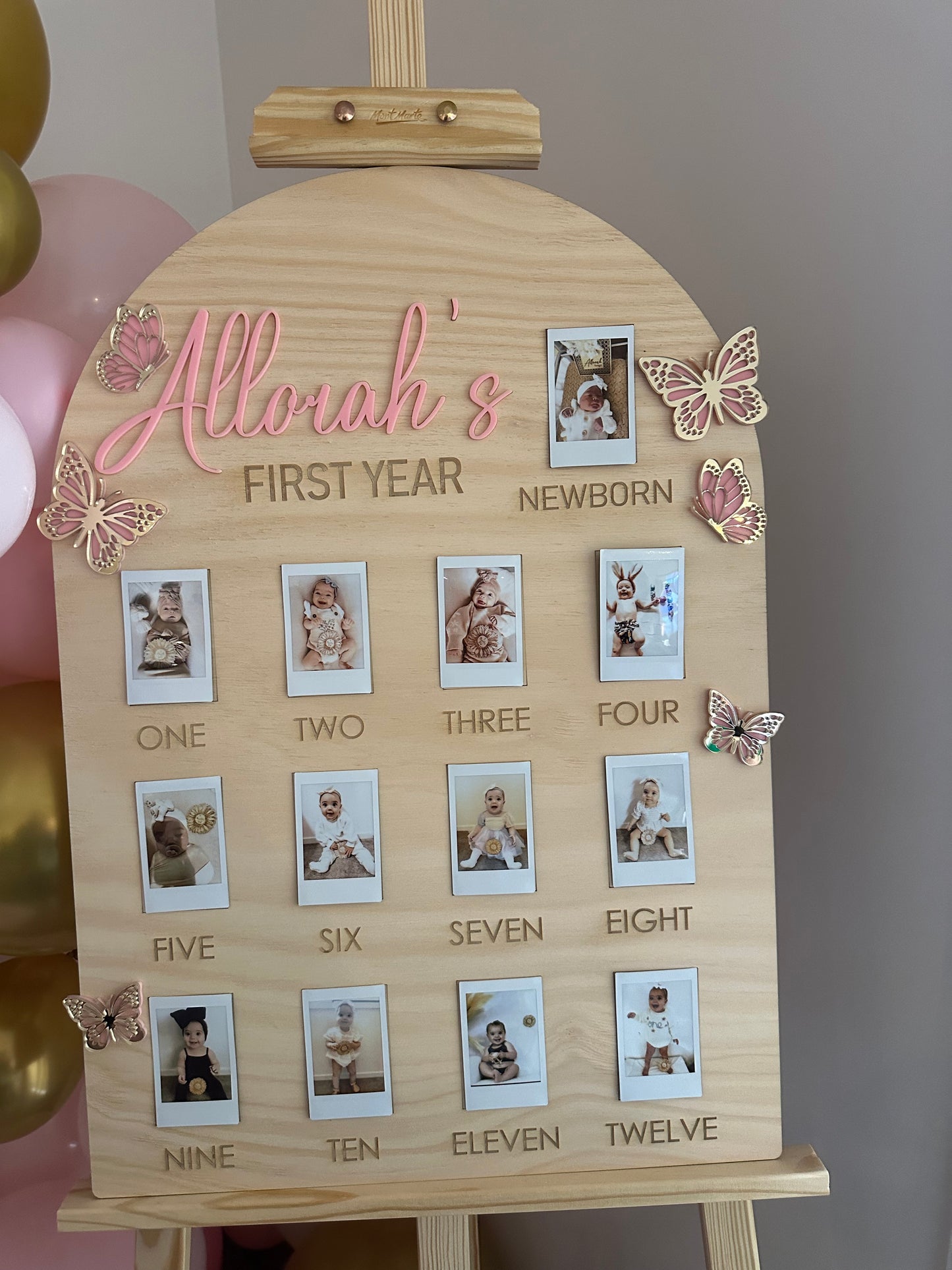 First birthday photo board (Copy)