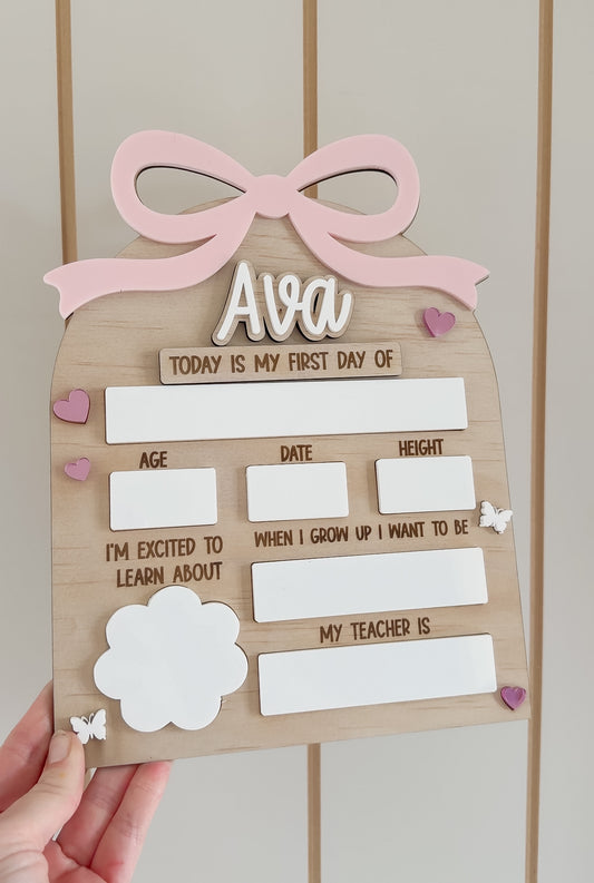 Bow back to school board