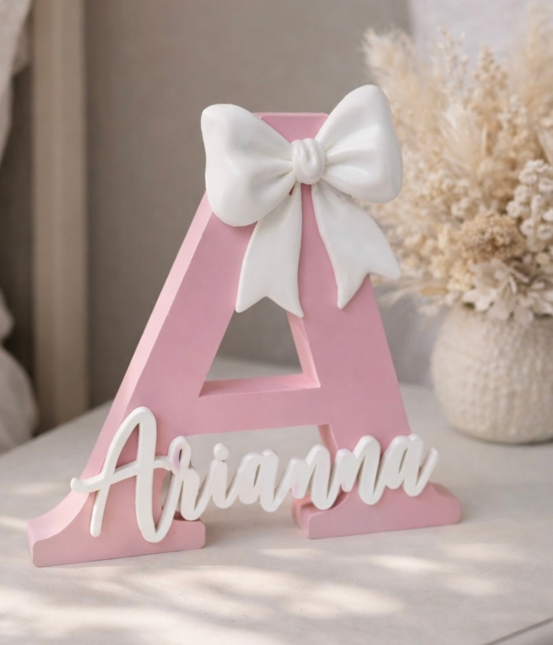 Bow standing plaque