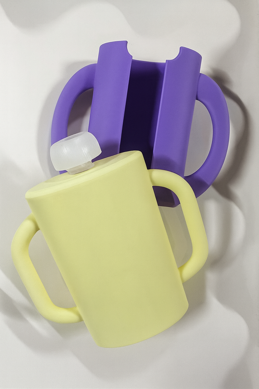 Yoghurt pouch holder